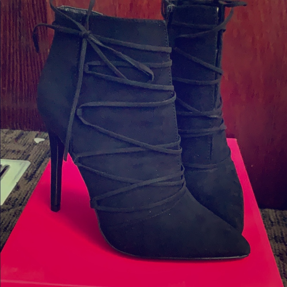 Black high heels